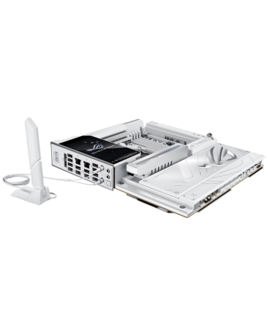 Материнская плата ASUS ROG CROSSHAIR X870E GLACIAL AM5 E-ATX 4xDDR5 2xPCIEx16 2xM.2 2xUSB-C 2x10GLAN WiFi 7