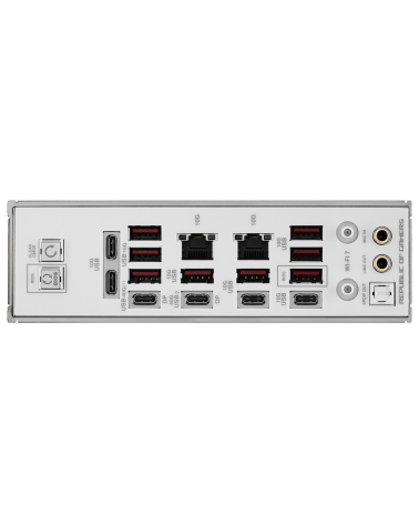 Материнская плата ASUS ROG CROSSHAIR X870E GLACIAL AM5 E-ATX 4xDDR5 2xPCIEx16 2xM.2 2xUSB-C 2x10GLAN WiFi 7