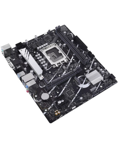 Материнская плата ASUS PRIME B760M-K D4 LGA1700 mATX 2xDDR4 PCIEx16 2xPCIEx1 2xM.2 HDMI VGA 2.5GLAN