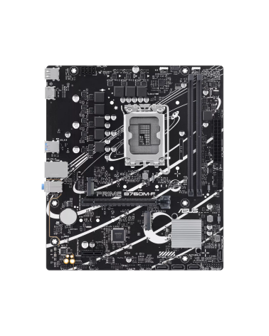Материнская плата ASUS PRIME B760M-F LGA1700 mATX 2xDDR5 PCIEx16 PCIEx1 2xM.2 HDMI GLAN
