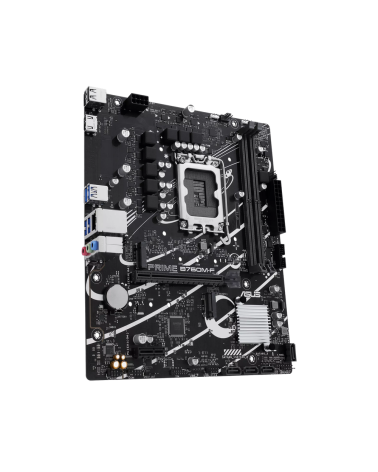 Материнская плата ASUS PRIME B760M-F LGA1700 mATX 2xDDR5 PCIEx16 PCIEx1 2xM.2 HDMI GLAN