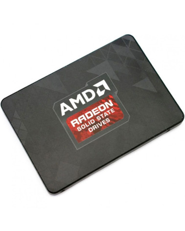 Твердотельный накопитель SSD AMD Radeon R5 R5SL240G 240GB 2.5" Client SATA 6Gb/s, 528/448, IOPS 67/56K, MTBF 2M, 3D TLC, 120TBW,