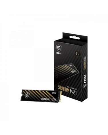 Твердотельный накопитель SSD MSI 2TB PCIe 4.0 NVMe M.2 SPATIUM M461