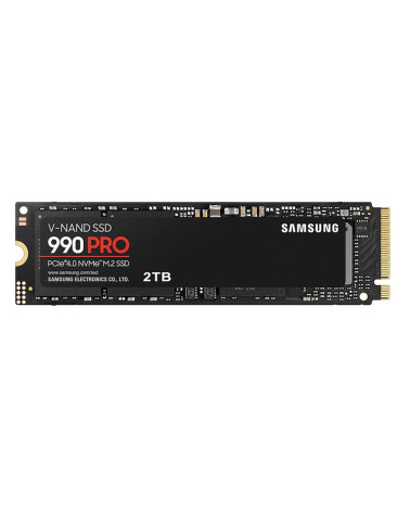 Твердотельный накопитель SSD Samsung 2TB 990 PRO MZ-V9P2T0B/AM  PCI-E 4.0 x4, 3D TLC