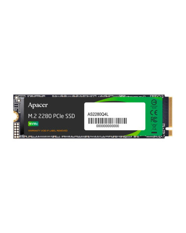 Твердотельный накопитель SSD Apacer M.2 2280 512GB AS2280Q4L Client SSD AP512GAS2280Q4L-1 3600/3000,  PCIe Gen4 x4, 3D NAND