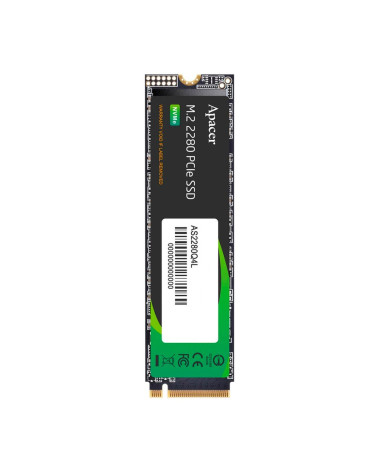 Твердотельный накопитель SSD Apacer M.2 2280 512GB AS2280Q4L Client SSD AP512GAS2280Q4L-1 3600/3000,  PCIe Gen4 x4, 3D NAND