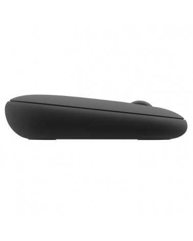 Мышь беспроводная Logitech Pebble M350 Black черная, оптическая, 1000dpi, 2.4GHz, USB-ресивер, бесшумная, под обе руки