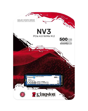 Твердотельный накопитель SSD Kingston SSD Kingston PCIe 4.0 x4 500GB SNV3S/500G NV3 M.2 2280