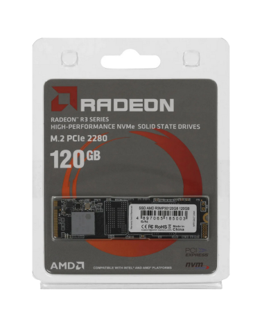 Твердотельный накопитель SSD AMD Radeon R3 Series  M2.2280 120GB
