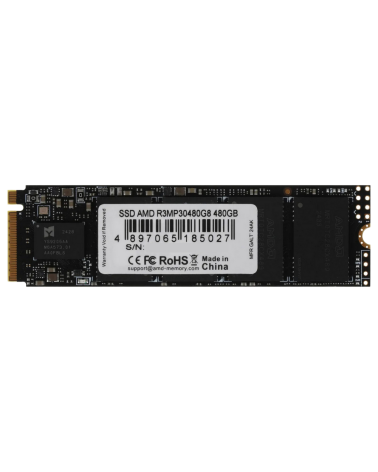 Твердотельный накопитель SSD AMD Radeon R3 Series M2.2280 480GB