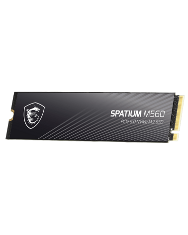 Твердотельный накопитель SSD MSI M.2 2280 2TB SPATIUM M560 Client SSD S78-440Q940-P83, PCIe Gen4x4 with NVMe,  3D TLC, R/ W 4900
