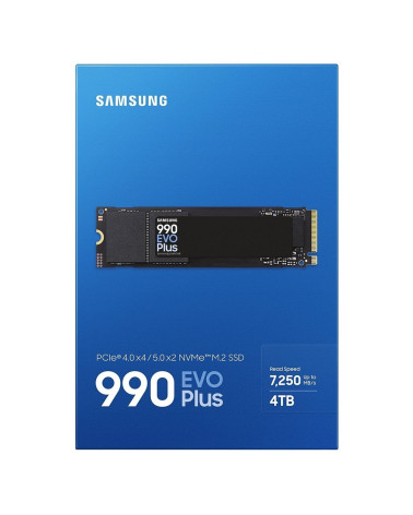 Твердотельный накопитель SSD Samsung M.2 2280 4TB 990 EVO PLUS