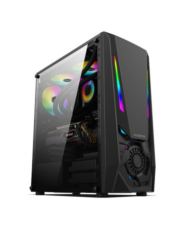 Корпус ALSEYE  Reactor-B Mini-ITX/Micro ATX/ATX, USB2.0*2+HD Audio+USB3.0*1 USB2.0*2+HD Audio+USB3.0*1