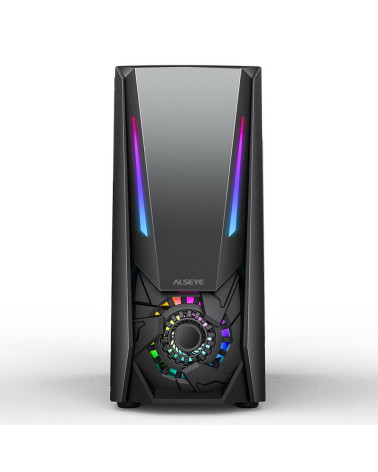 Корпус ALSEYE  Reactor-B Mini-ITX/Micro ATX/ATX, USB2.0*2+HD Audio+USB3.0*1 USB2.0*2+HD Audio+USB3.0*1