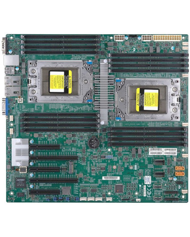 Материнская плата SuperMicro MBD-H11DSI-NT-O E-ATX 16xDDR4 2xM.2 NVMe (PCI-E3.0x4) 10xSATA3 2xUSB3.0 4xUSB2.0 VGA 3xPCI-E3.0x8 2