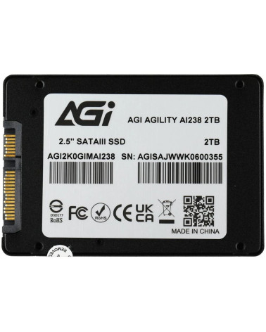 Твердотельный накопитель SSD AGI  AI238 SSD 2.5" 2TB QLC RETAIL-Color Box
