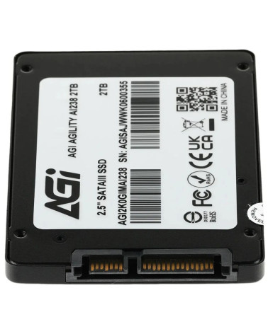 Твердотельный накопитель SSD AGI  AI238 SSD 2.5" 2TB QLC RETAIL-Color Box