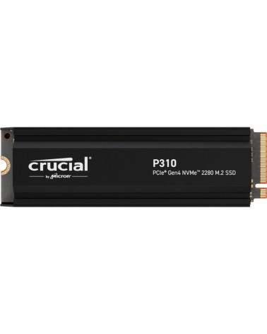 Твердотельный накопитель SSD Crucial P310 1TB PCIe Gen4 NVMe 2280 M.2 SSD with heatsink CT1000P310SSD5