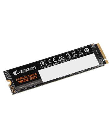 Твердотельный накопитель SSD AORUS M.2 2280 4TB AORUS 7000E Client SSD PCIe Gen4x4 with NVMe, 7100/6500, MTBF 1.6M, 3D TLC NAND,