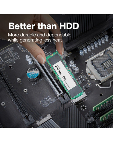 Твердотельный накопитель SSD Crucial M.2 2280 E100 PCIe 4.0 x4 2TB CT2000E100SSD8