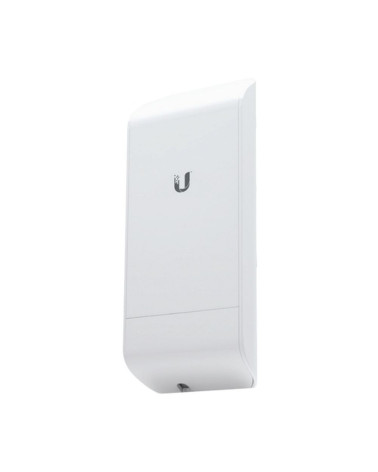 Точка доступа Wi-Fi Ubiquiti NanoStation Loco M5 |LOCOM5| Ubiquiti точка доступа (AP/CPE), 5 ГГц (a/n), airMAX, 3 км, MIMO 2х2, 