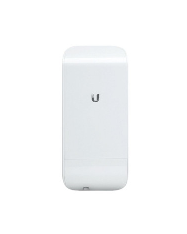Точка доступа Wi-Fi Ubiquiti NanoStation Loco M5 |LOCOM5| Ubiquiti точка доступа (AP/CPE), 5 ГГц (a/n), airMAX, 3 км, MIMO 2х2, 