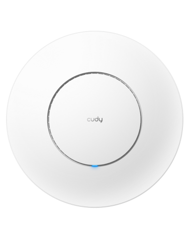 Точка доступа Wi-Fi CUDY BE3600 Wi-Fi 7 2 5G Access Point BE3600 Dual Band Ceiling Mount Wi-Fi 7 Access Point, Chipset Broadcom,