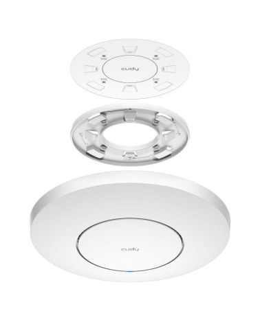 Точка доступа Wi-Fi CUDY AC1200 Wi-Fi Gigabit Access Point AC1200 Dual Band Gigabit Ceiling Mount Access Point,  MT7621DAN+MT761