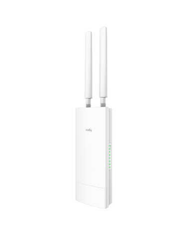 Точка доступа CUDY Outdoor 4G LTE AC1200 Wi-Fi Gigabit Router, Cat.6, 300Mbps +  867Mbps Wi-Fi, build-in 4G LTE modem, lightning