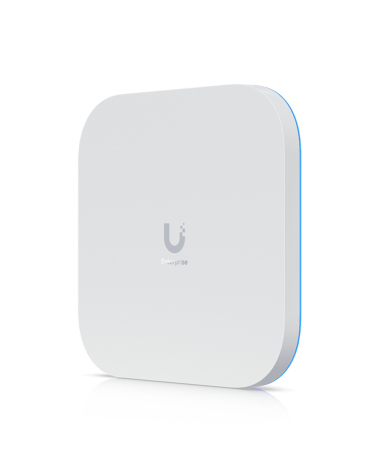 Точка доступа Wi-Fi Ubiquiti UniFi E7 AP 2,4+5+6 ГГц, Wi-Fi 7, 4х4 MU-MIMO, 802.3bt, 1х 10G RJ45, 1х 1G RJ45