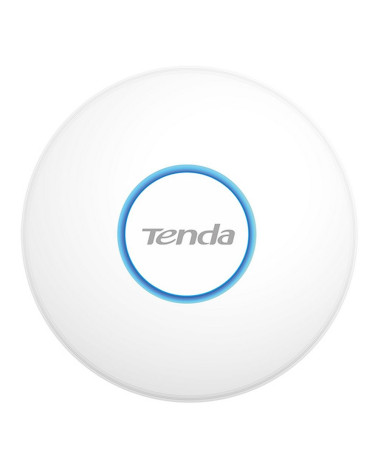 Точка доступа Wi-Fi Tenda i27 Двухдиапазонная гигабитная точка доступа AX3000, 2,4/5 ГГц, до 2976 Мбит/с, антенны 2x4дБи, PoE, 1