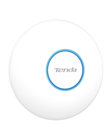 Точка доступа Wi-Fi Tenda i27 Двухдиапазонная гигабитная точка доступа AX3000, 2,4/5 ГГц, до 2976 Мбит/с, антенны 2x4дБи, PoE, 1