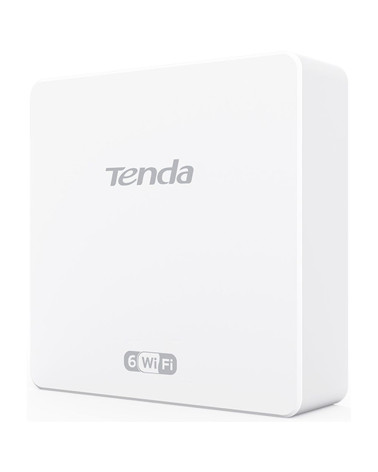 Точка доступа Wi-Fi Tenda Tenda W15-Pro Настенная гигабитная точка доступа AX3000 , 2,4/5 ГГц, до 2976 Мбит/с, PoE, 1x1 Гбит/с+
