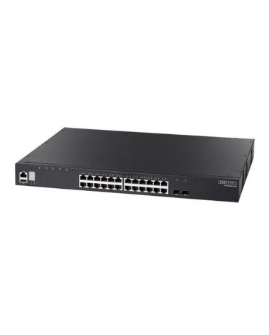 Коммутатор Edge-corE ECS4620-28T Edge-corE 24 x GE + 2 x 10G SFP+ ports + 1 x expansion slot (for dual 10G SFP+ ports) L3 Stacka
