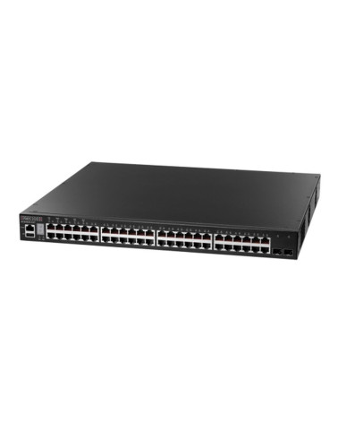 Коммутатор Edge-corE 48 x GE + 2 x 10G SFP+ ports + 1 x expansion slot (for dual 10G SFP+ ports) L3 Stackable Switch, w/ 1 x RJ4