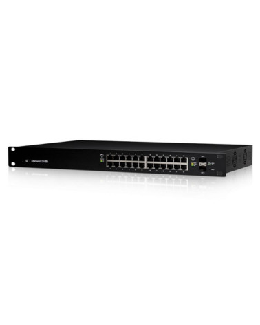 Коммутатор Ubiquiti EdgeSwitch 24-250W |ES-24-250W| Ubiquiti коммутатор 24 порта, раздача питания 24/48В на всех |ES-24-250W| по