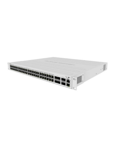 Коммутатор MIKROTIK CRS354-48P-4S+2Q+RM Cloud Router Switch 354-48P-4S+2Q+RM with 48 x Gigabit RJ45 LAN (all PoE-out), 4 x 10G S