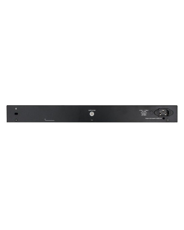 Коммутатор D-Link DGS-1250-28XMP/A1A L2 Smart Switch with 24 10/100/1000Base-T ports and 4 10GBase-X SFP+ ports (24 PoE ports 80