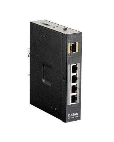 Коммутатор D-Link DIS-100G-5PSW/A1A Промышленный неуправляемый коммутатор с 4 портами 10/100/1000Base-T и 1 портом 1000Base-X SF