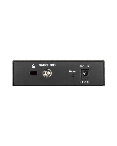 Коммутатор D-Link DGS-1100-05V2/A1A Настраиваемый L2 коммутатор с 5 портами 10/100/1000Base-T, RTL 20 (453281)
