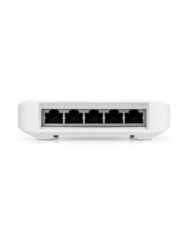 Коммутатор Ubiquiti UniFi Switch Flex |USW-Flex| PoE-коммутатор, 5х 1G RJ45, раздача 46 Вт (027595)