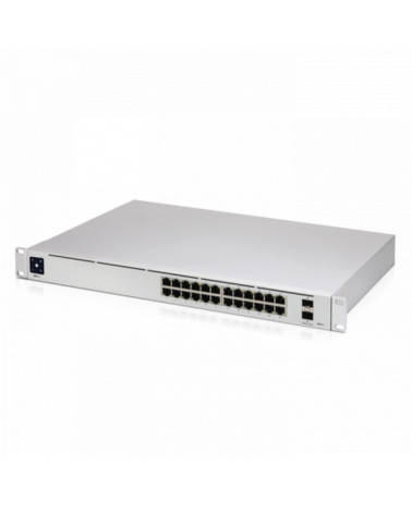 Коммутатор Ubiquiti UniFi Switch 24 PRO |USW-Pro-24| коммутатор в стойку, 24х 1G RJ45, 2х 10G SFP+ 2 (070623)