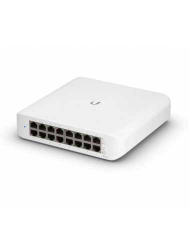 Коммутатор Ubiquiti UniFi Switch Lite 16 PoE (USW-Lite-16-POE) Ubiquiti PoE-коммутатор, 16х 1G RJ45, раздача 45 Вт |USW-Lite-16-