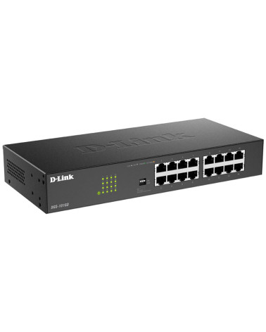 Коммутатор D-Link DGS-1016D/J1A Неуправляемый коммутатор с 16 портами 10/100/1000Base-T