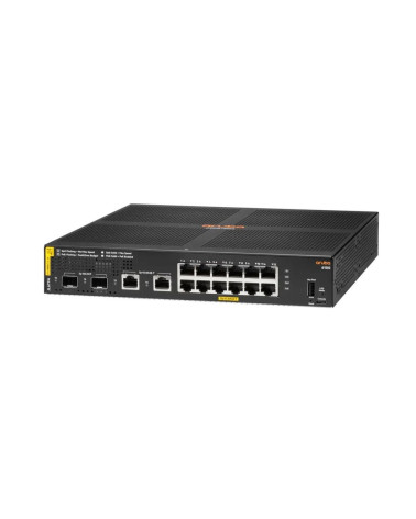 Коммутатор JL679A HPE Aruba 6100 Managed 12G Class4 PoE 139W 2SFP+ Switch