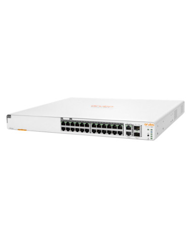 Коммутатор HPE JL807A HPE Aruba IOn 1960 24G 2XT 2XF 370W Managed L2+ 24*10/100/1000 2*10GBase-T 2SFP+ Switch