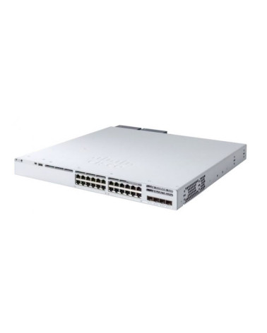 Коммутатор CISCO Catalyst 9300 24-port 1G copper with fixed 4x10G/1G SFP+ uplinks, PoE+ Network Essentials , C9300L-24P-4X-E