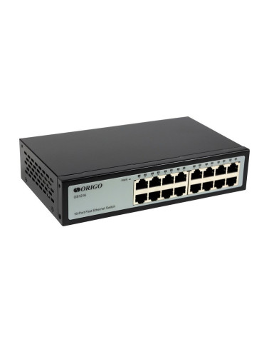 Коммутатор ORIGO OS1216/A1A Неуправляемый коммутатор, 16x100Base-TX OS1216/A1A Неуправляемый коммутатор, 16x100Base-TX