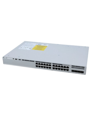 Коммутатор CISCO Catalyst 9200L 24-port full PoE+, 4x10Gb uplink, PS 1x600W, Network Essentials, PoE+ 370/740W , C9200L-24P-4X-E