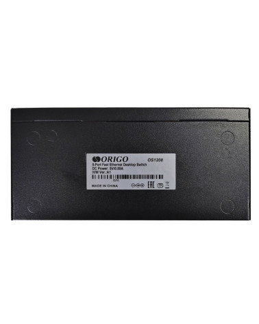 Коммутатор ORIGO OS1208/A1A Неуправляемый коммутатор 8x100Base-TX, корпус металл